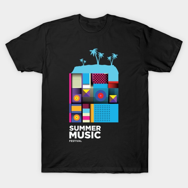 summer music festival T-Shirt by Music Lover